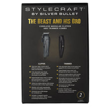 Load image into Gallery viewer, StyleCraft by Silver Bullet The Beast and His Bro Clipper Trimmer Combo