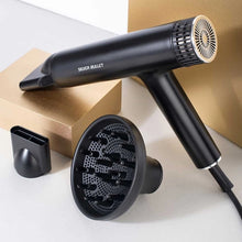 Load image into Gallery viewer, Silver Bullet Revolution Hair Dryer Black
