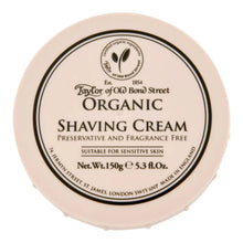 Load image into Gallery viewer, Taylor of Old Bond Street - Organic Shaving Cream Bowl 150g