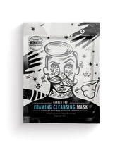 Load image into Gallery viewer, Barber Pro Foaming Cleansing Mask With Activated Charcoal
