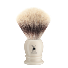 Load image into Gallery viewer, muhle silvertip ivory shaving brush 31K257