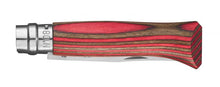 Load image into Gallery viewer, Opinel N°8 Red Laminated Birch Knife