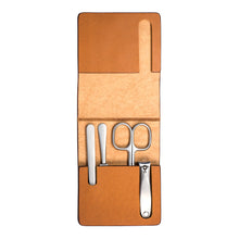 Load image into Gallery viewer, MUHLE Manicure Set With Cowhide Leather Case