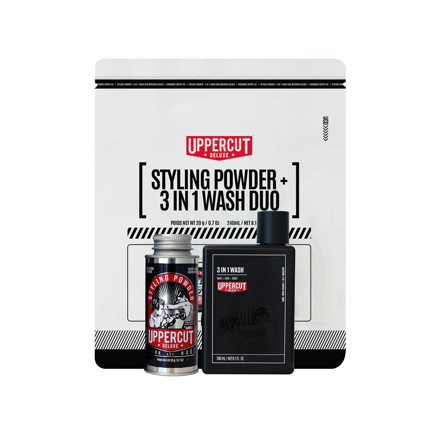 Uppercut Styling & 3 in 1 Wash Duo - Styling Powder