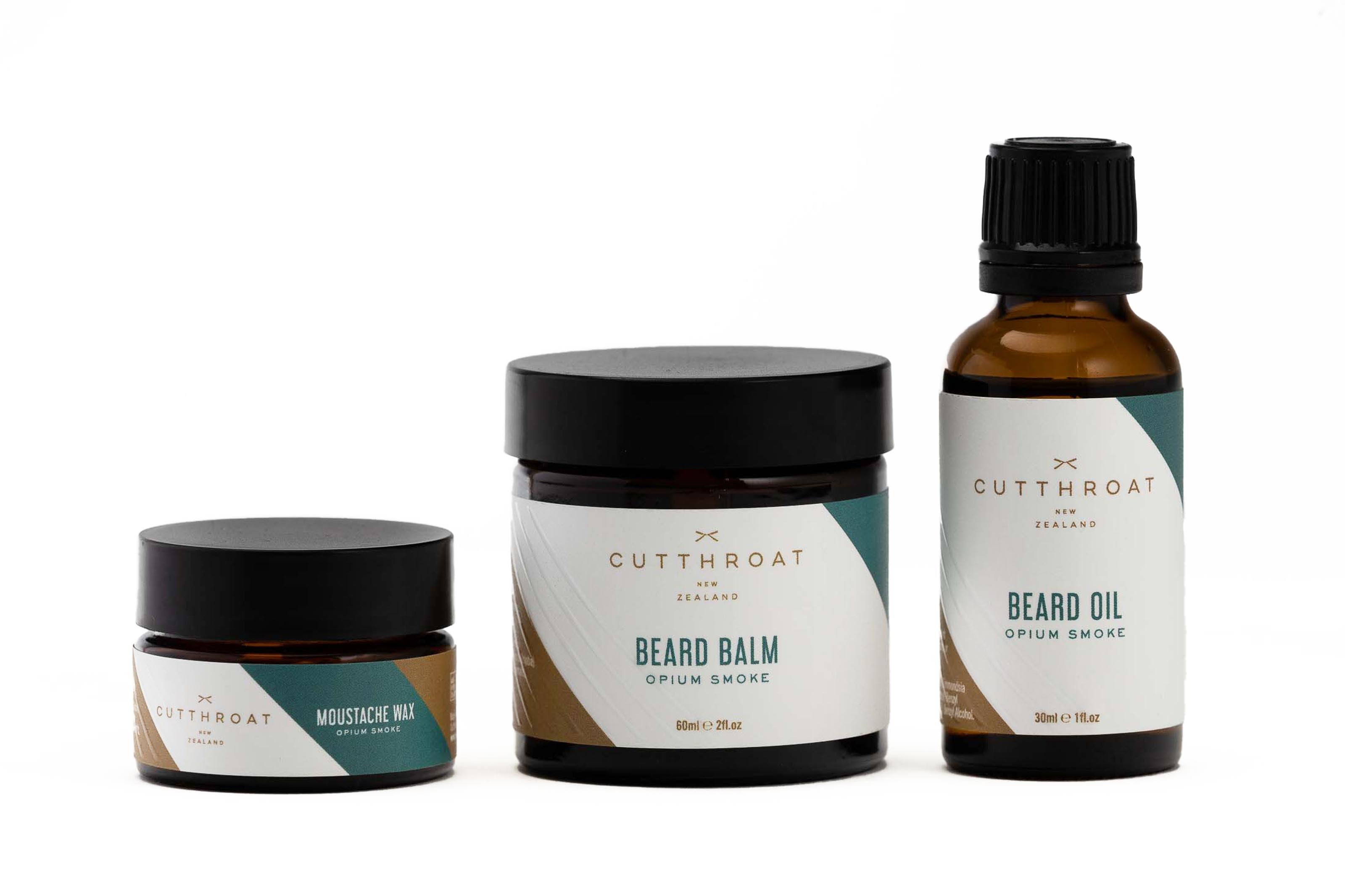 Opium Smoke Beard Care and Moustache Gift Set