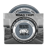 Reuzel Road Trip Clay Extreme Hold Matte Pomade (95 g Full‑Size + 35 g Mini for Road Trips)