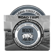 Load image into Gallery viewer, Reuzel Road Trip Clay Extreme Hold Matte Pomade (95 g Full‑Size + 35 g Mini for Road Trips)

