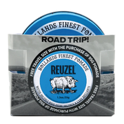 Reuzel Road Trip Blue Pomade (95 g Full‑Size + 35 g Mini for Road Trips)