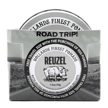 Load image into Gallery viewer, Reuzel Road Trip Clay Matte Pomade (95 g Full‑Size + 35 g Mini for Road Trips)
