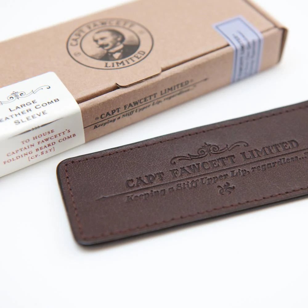 Captain Fawcett’s Leather Comb Sleeve