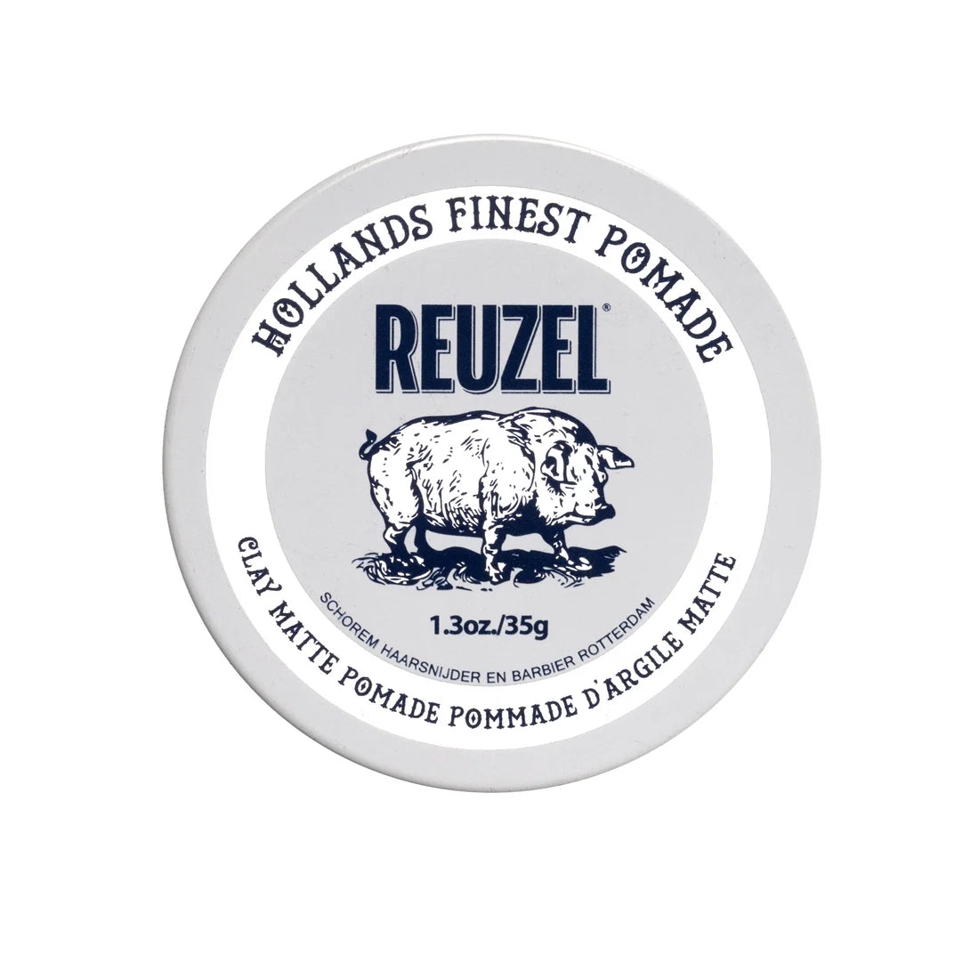 Reuzel Road Trip Clay Matte Pomade (95 g Full‑Size + 35 g Mini for Road Trips)