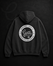 Gents Ltd Original Black Washed Out Hoodie