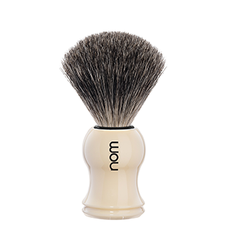 Nom GUSTAV 81 CR Badger Brush - Ivory