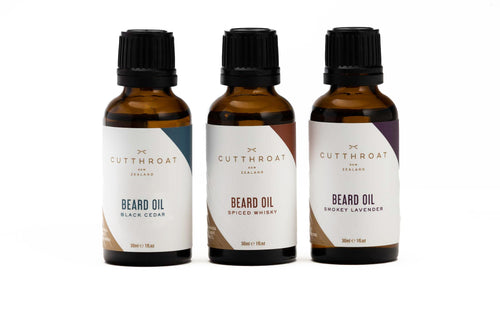 Cutthroat beard oil multipack