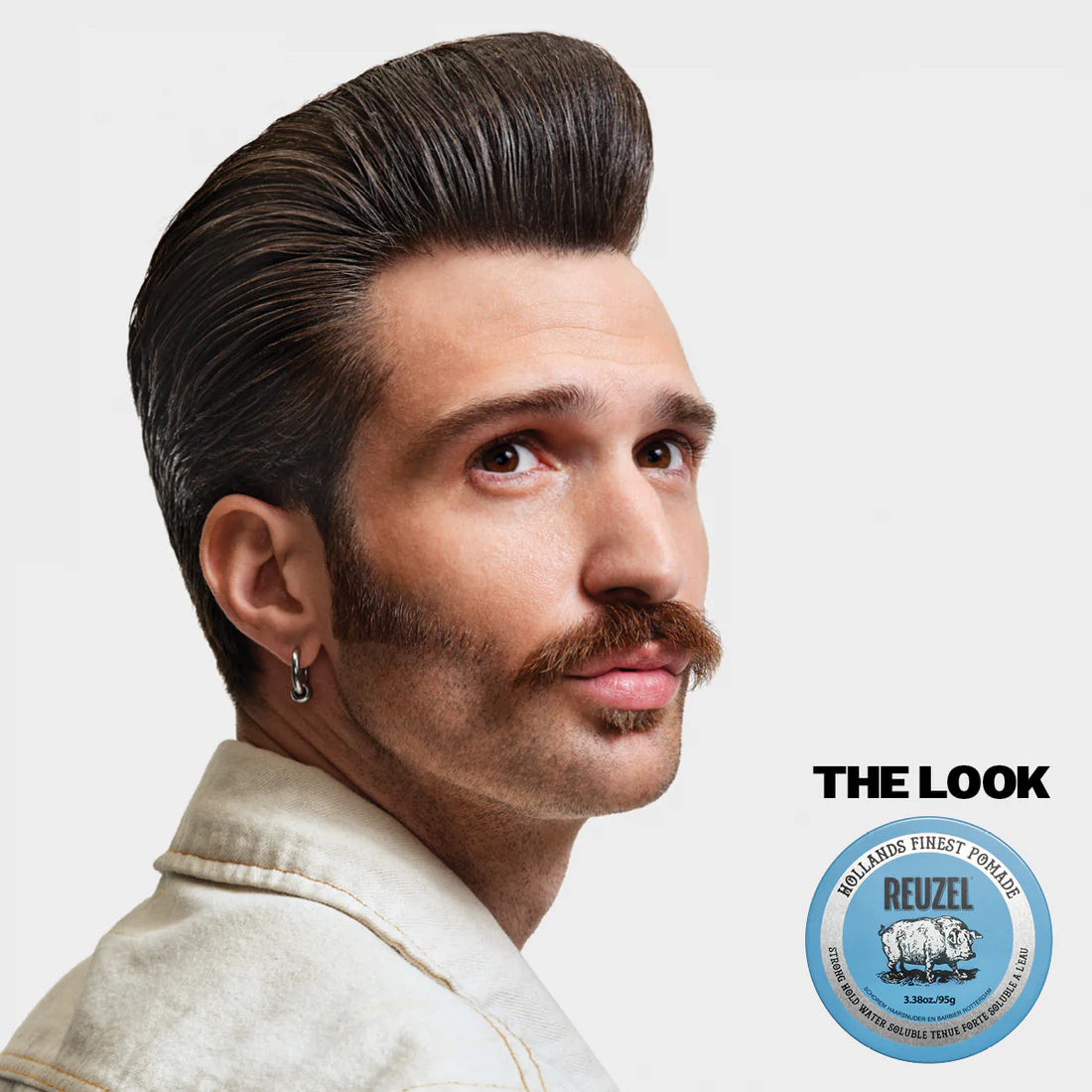 Reuzel Road Trip Blue Pomade (95 g Full‑Size + 35 g Mini for Road Trips)