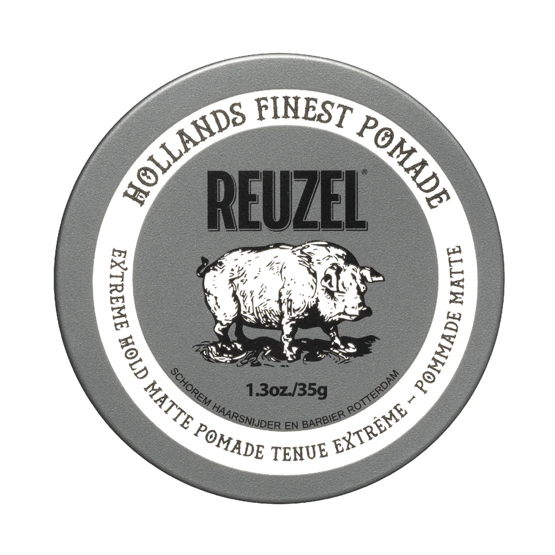 Reuzel Road Trip Clay Extreme Hold Matte Pomade (95 g Full‑Size + 35 g Mini for Road Trips)