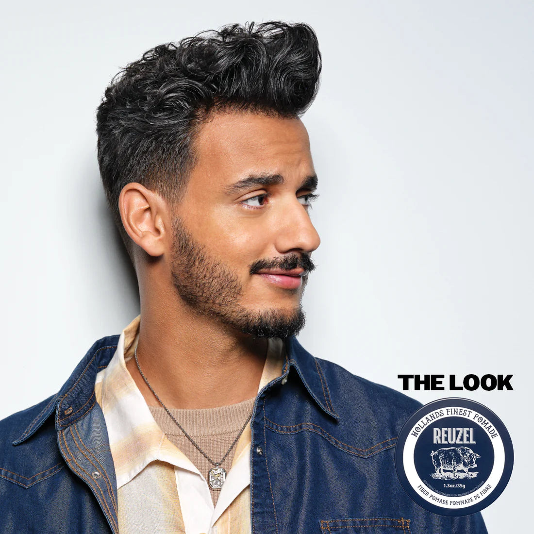 Reuzel Road Trip Fibre Pomade (95 g Full‑Size + 35 g Mini for Road Trips)