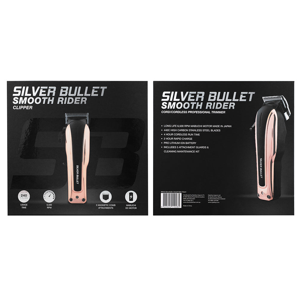 Silver Bullet Smooth Rider Cordless Hair Clipper