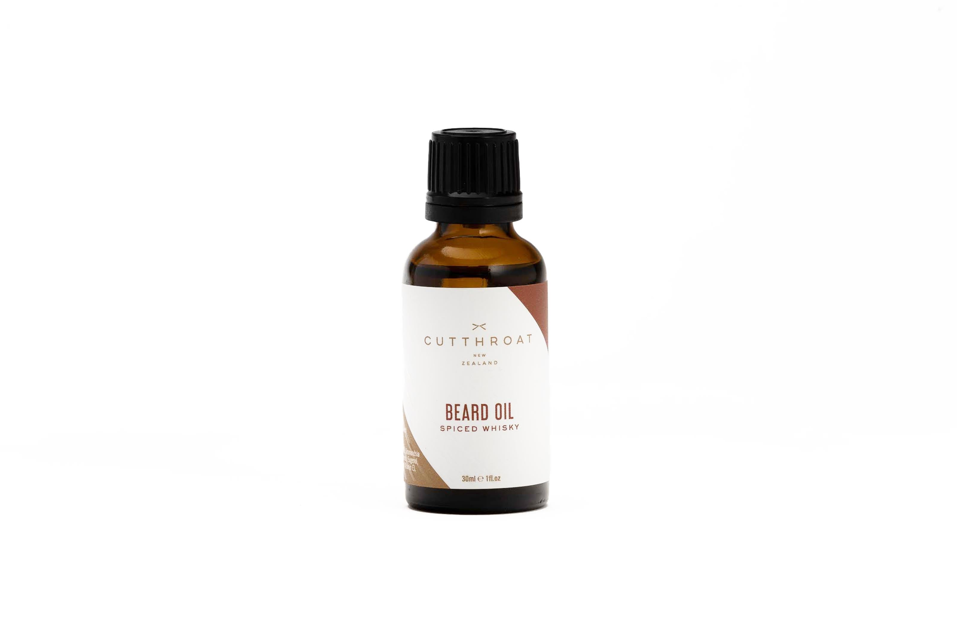 spiced whisky beard oil