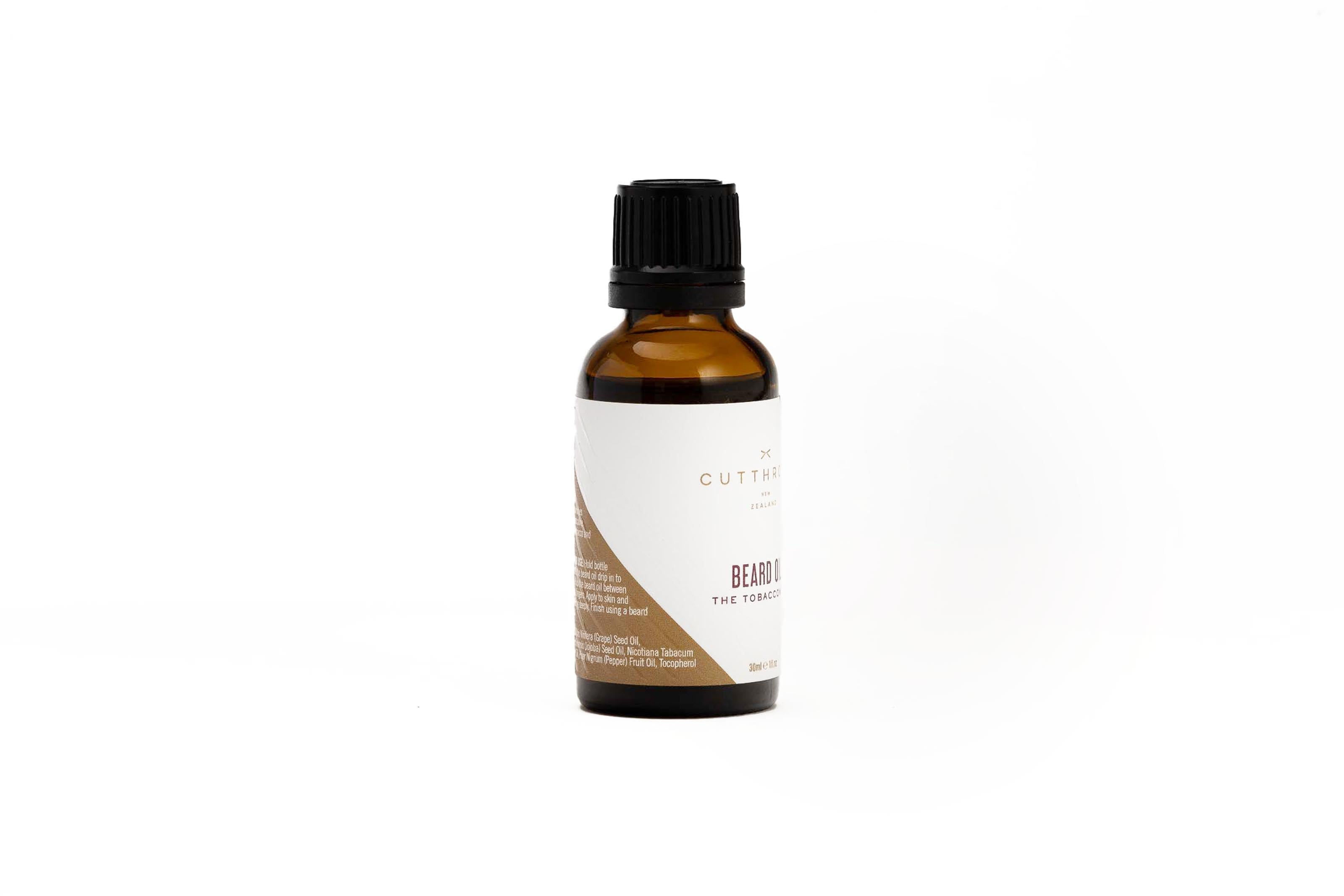 tobacco and black pepper beard oil