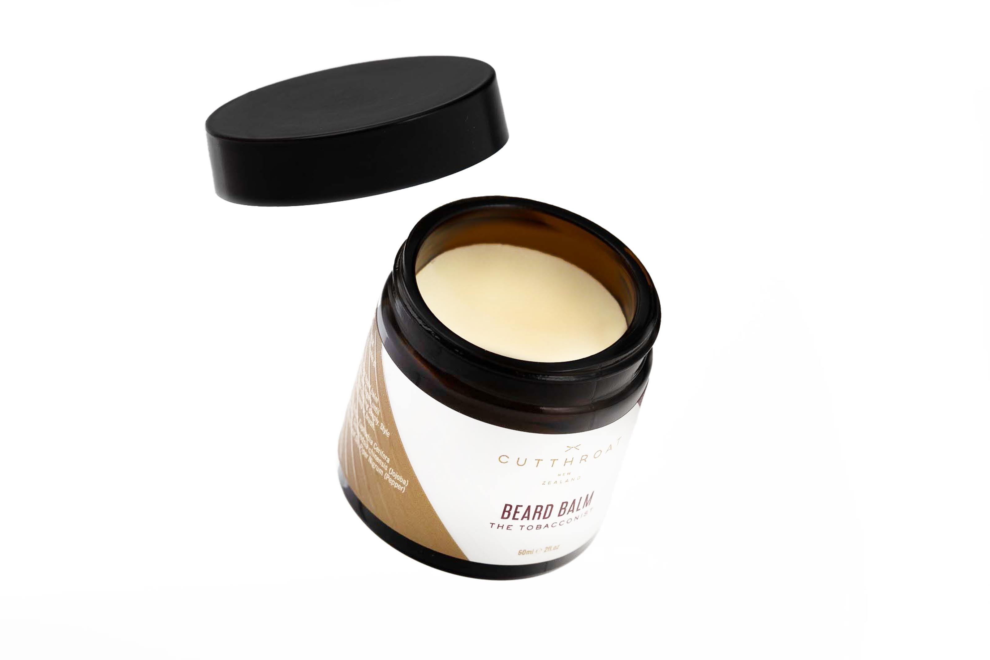 tobacco and black pepper beard balm
