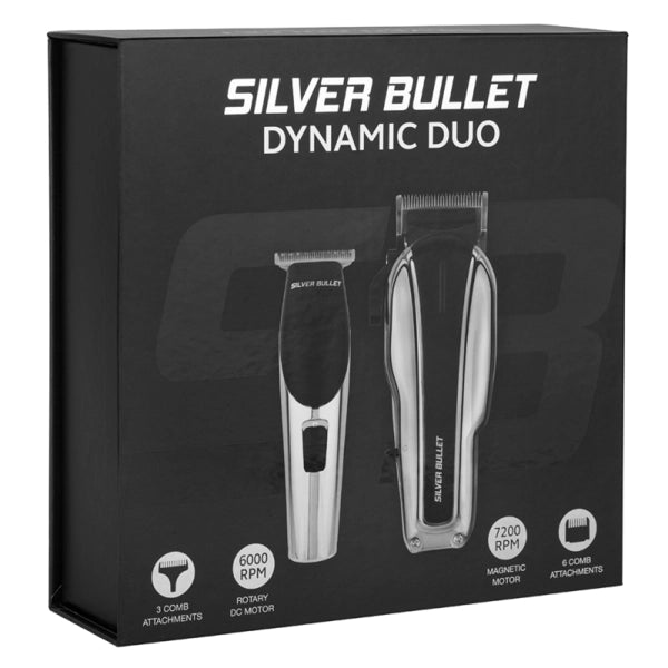 Silver Bullet Dynamic Duo Hair Clipper and Trimmer
