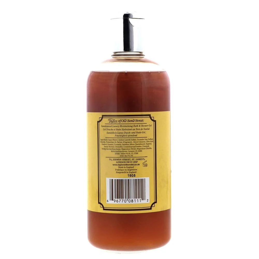 Taylor of Old Bond Street Sandalwood Shower Gel 500ml