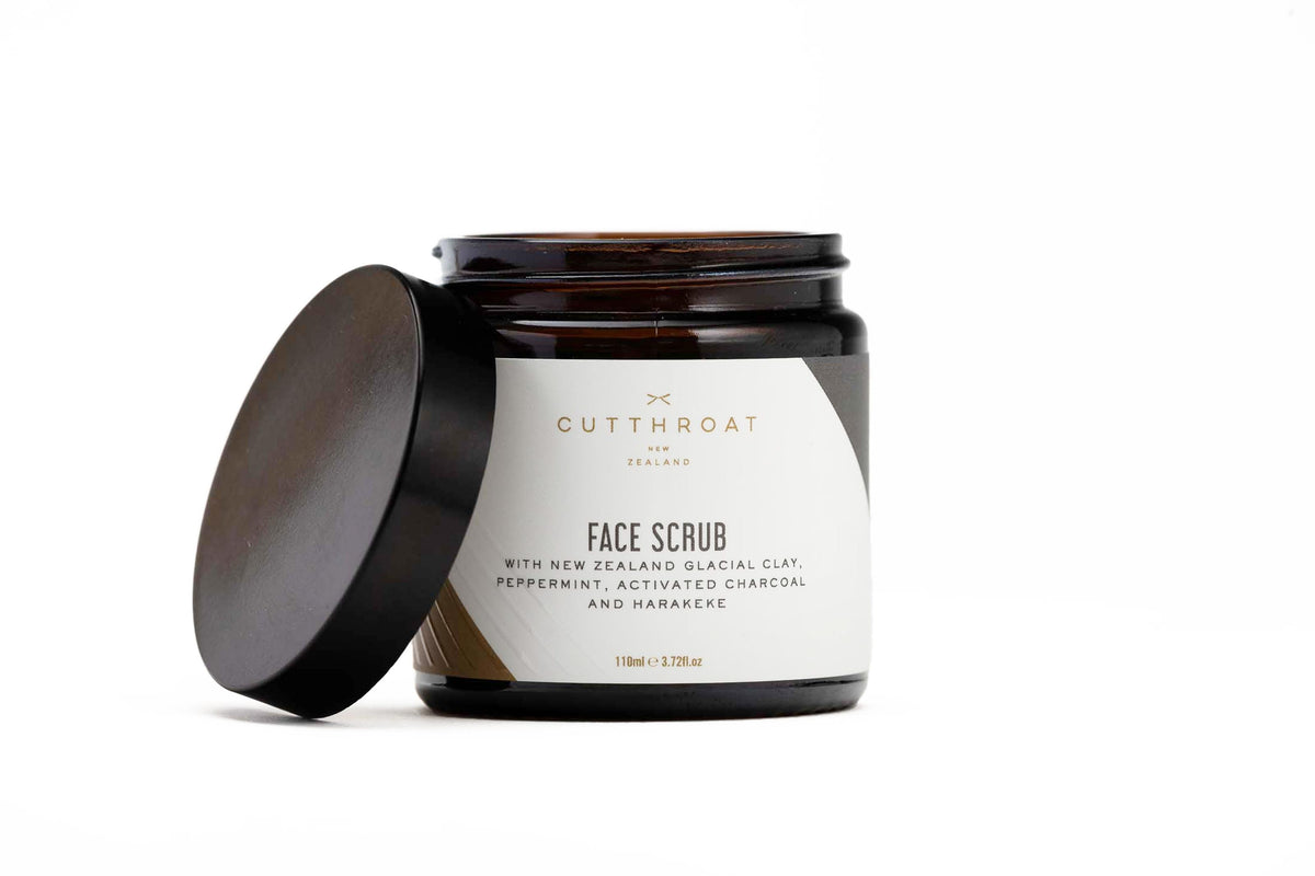 peppermint face scrub and exfoliator