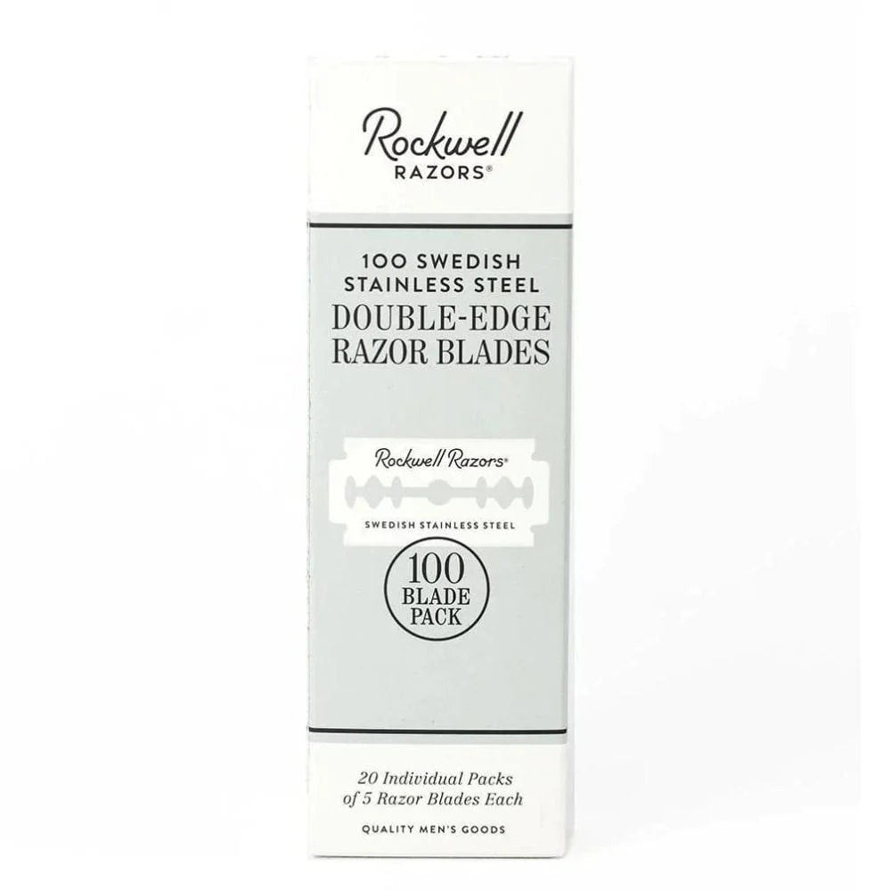 Rockwell Double Edge Razor Blades 100 Pack