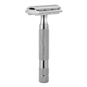 Rockwell 6C adjustable double edge safety razor in gunmetal chrome