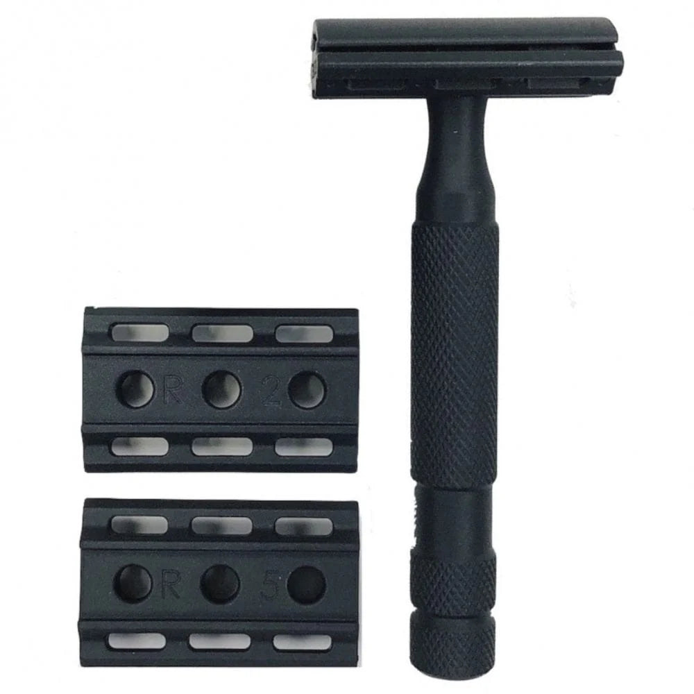 Rockwell 6S Safety Razor Stainless Steel Matte Black