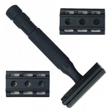 Load image into Gallery viewer, Rockwell 6S Safety Razor Stainless Steel Matte Black

