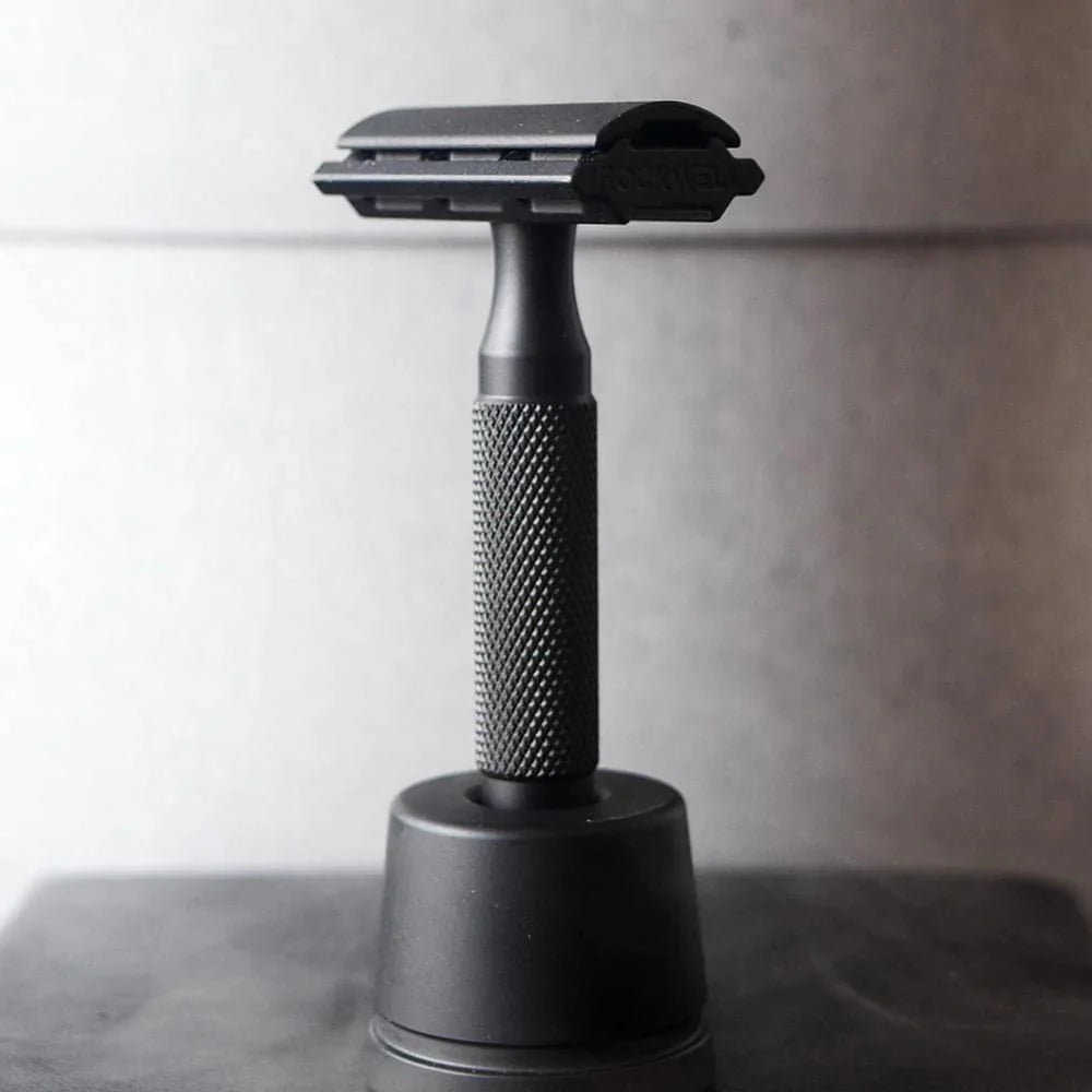 Rockwell 6S Safety Razor Stainless Steel Matte Black