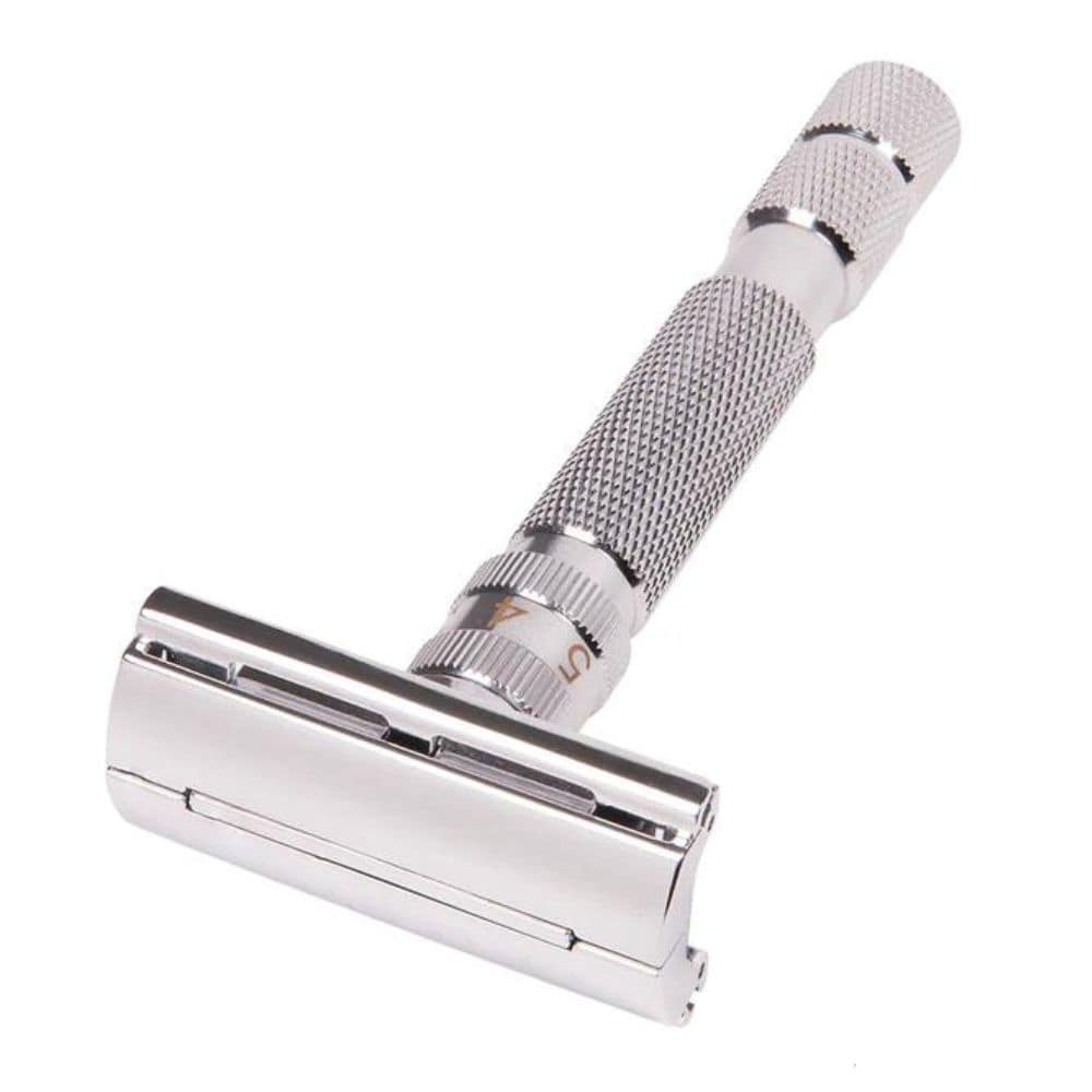 Rockwell T2 Safety Razor Butterfly White Chrome