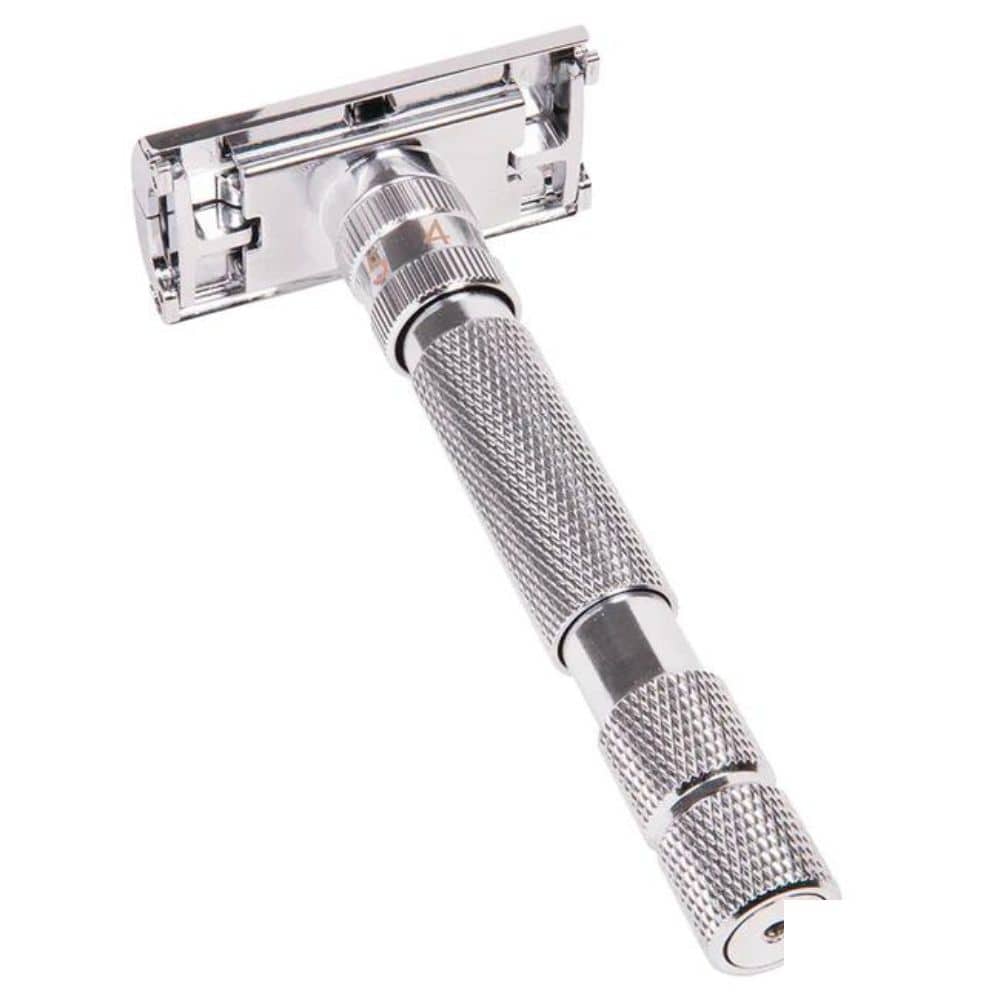 Rockwell T2 Safety Razor Butterfly White Chrome