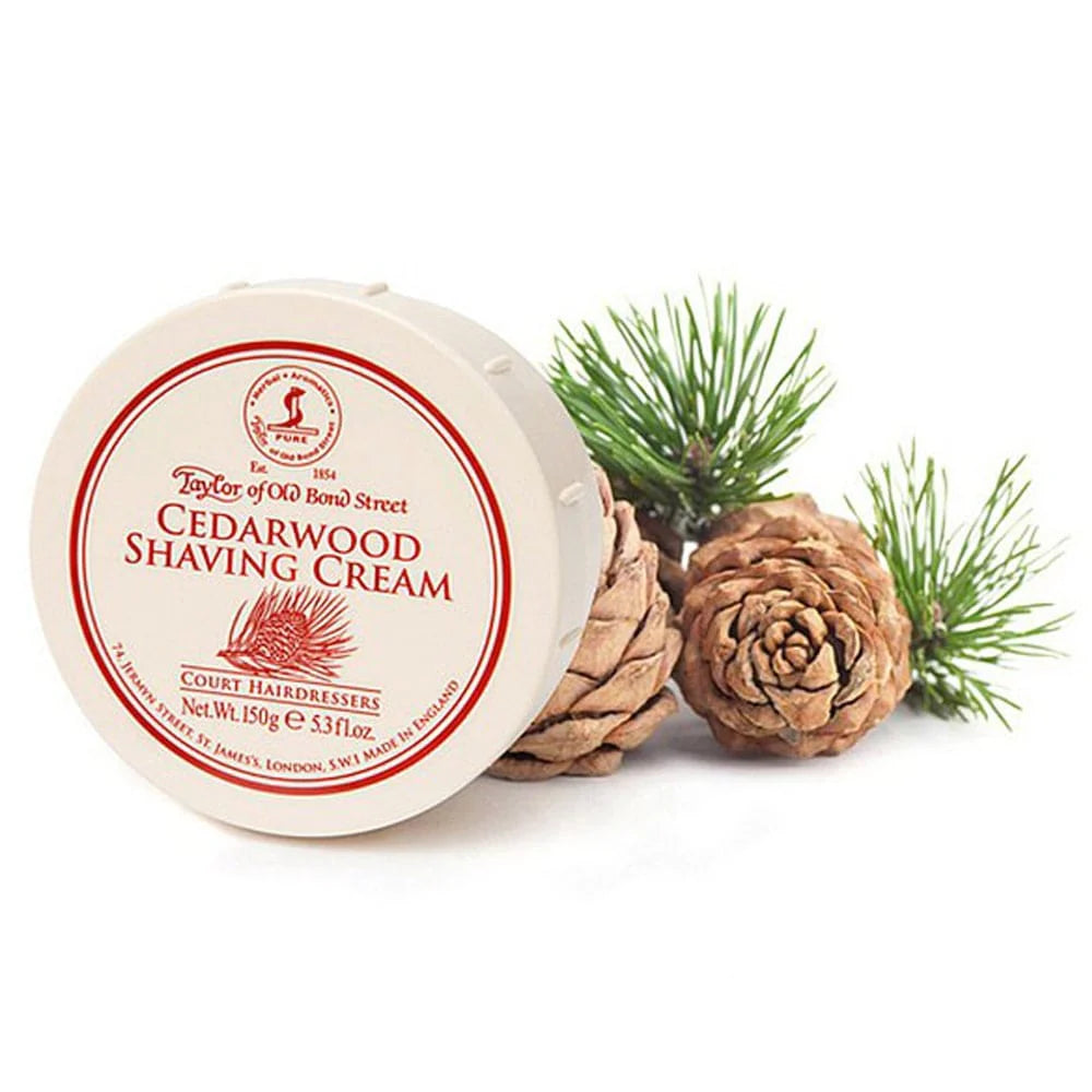 Taylor of Old Bond Street - Cedarwood Shaving Cream Bowl 150g