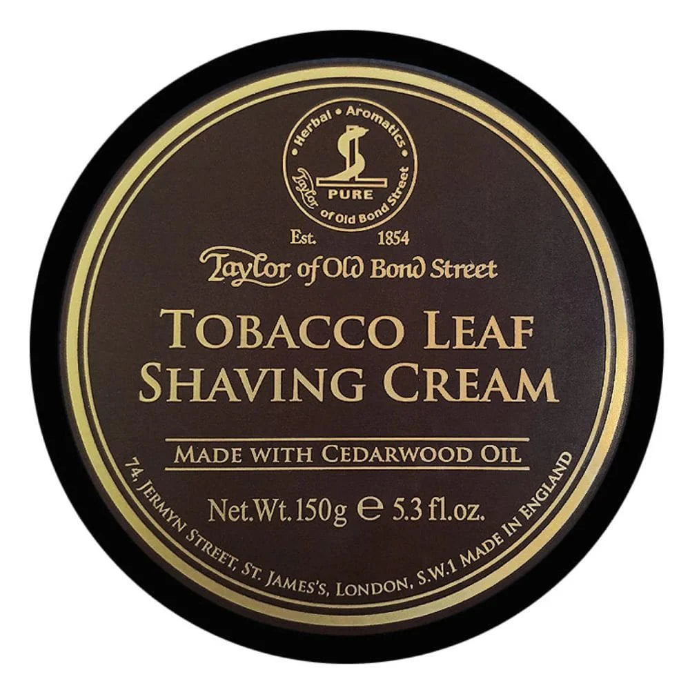Taylor of Old Bond Street – Tobacco Leaf Shaving Cream Bowl (150 g)
