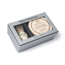 Load image into Gallery viewer, Taylor of Old Bond Street – Pure Badger &amp; Sandalwood Shaving Cream Gift Box
