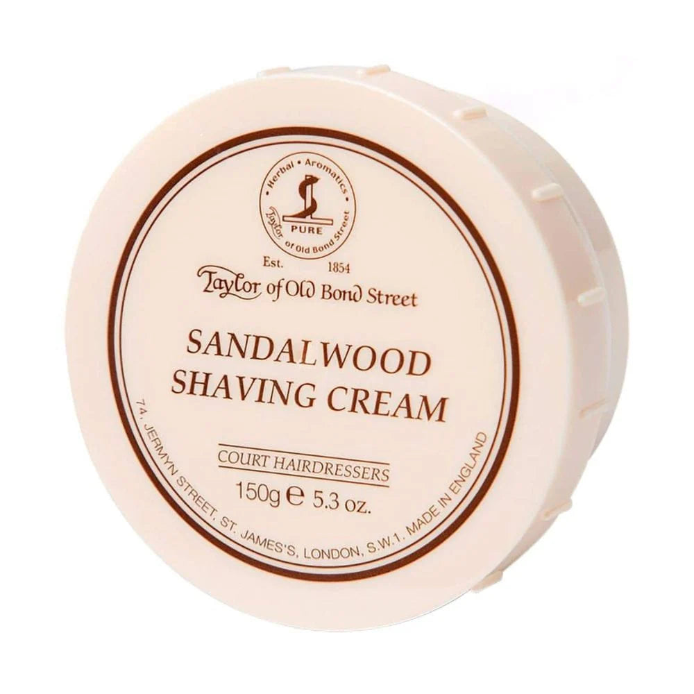 Taylor of Old Bond Street – Pure Badger & Sandalwood Shaving Cream Gift Box