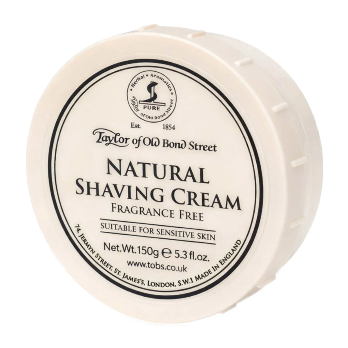Taylor of Old Bond Street - Natural Shaving Cream Bowl 150g
