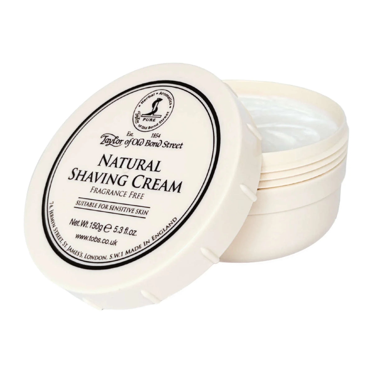 Taylor of Old Bond Street - Natural Shaving Cream Bowl 150g