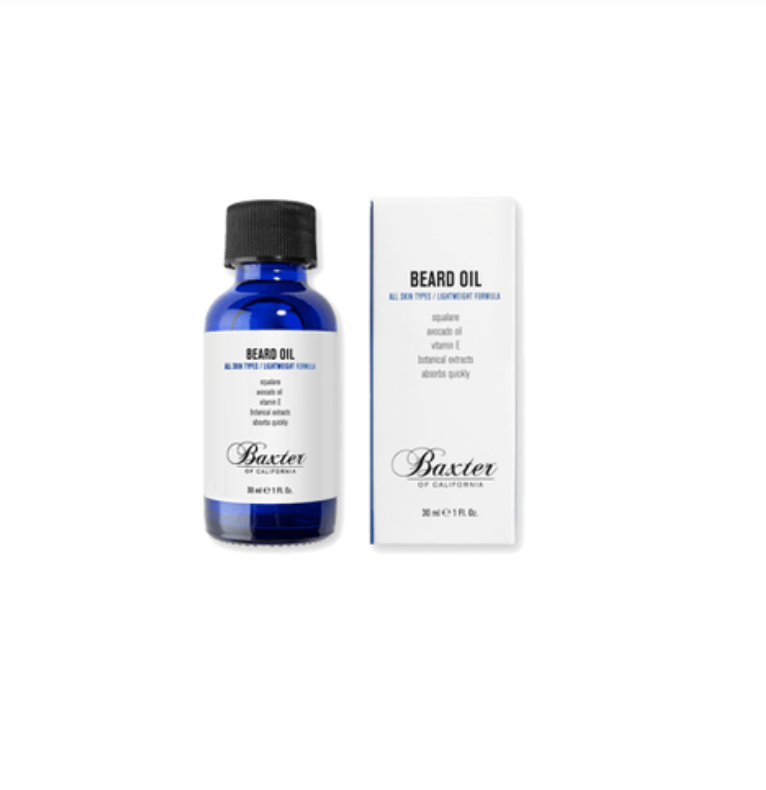 Baxter of California beard grooming oil