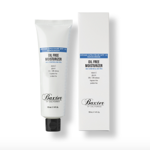Baxter of California oil free moisturiser spf 15