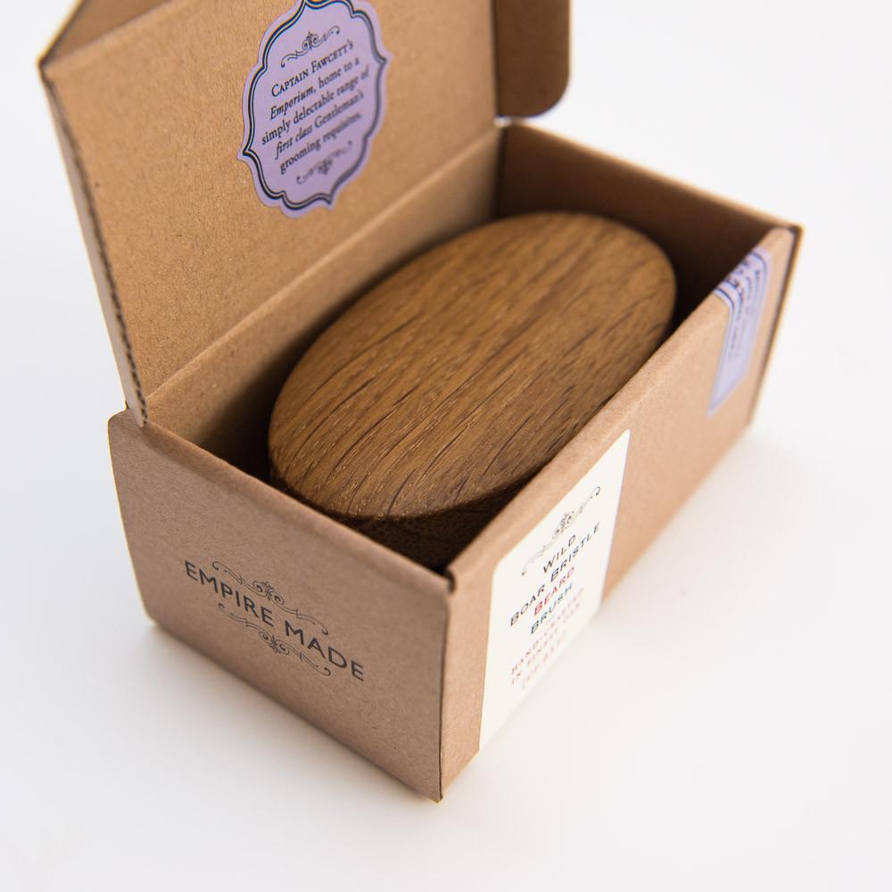 Captain Fawcett Beard Brush in box