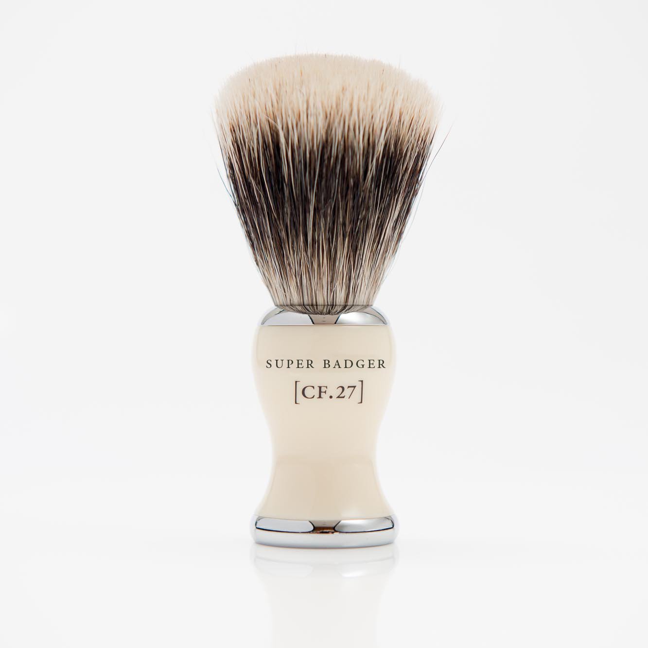 Captain Fawcett Super Badger Shaving Brush reverse