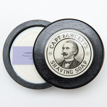 Load image into Gallery viewer, Captain Fawcett Shaving Soap in Wooden Bowl
