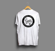 Gents t white black