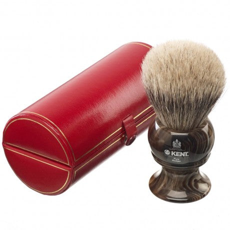 Kent Large Horn Handle Shaving Brush H12