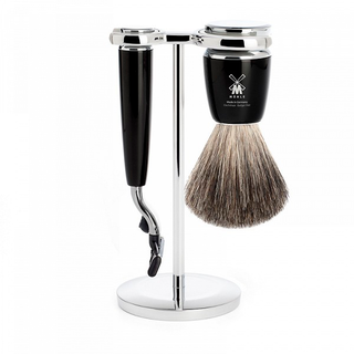MUHLE Rytmo M3 Shaving Set Black