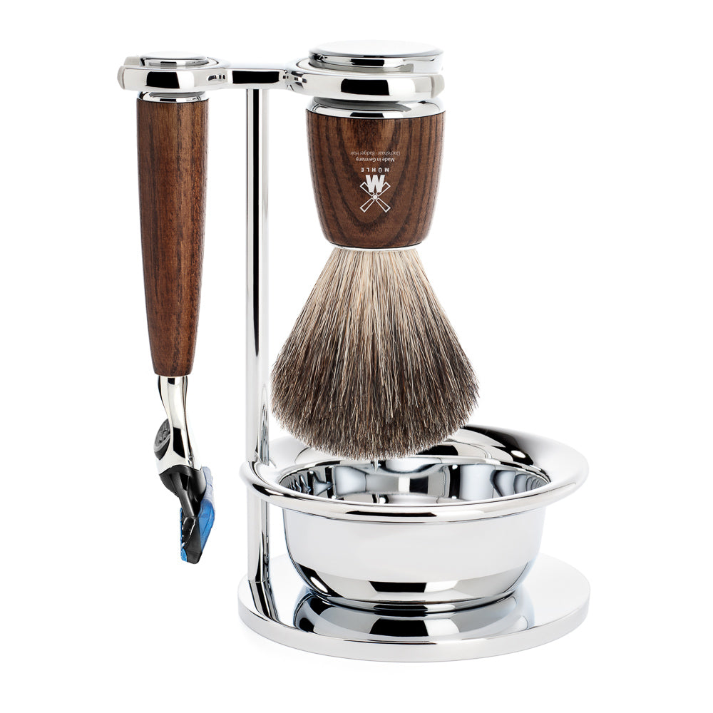MÜHLE RYTMO Fusion Shaving Set Ash S81H220SF